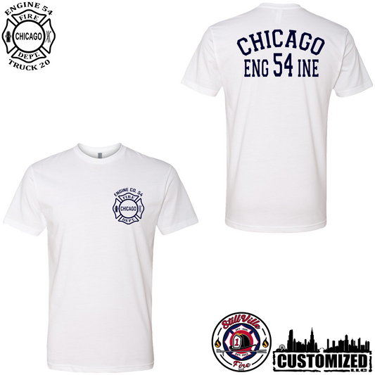 CFD Engine 54 Short Sleeve Shirt - White