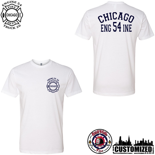 CFD Engine 54 Short Sleeve Shirt - White