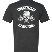 To The Point Tattoo "OG" shirt - Charcoal
