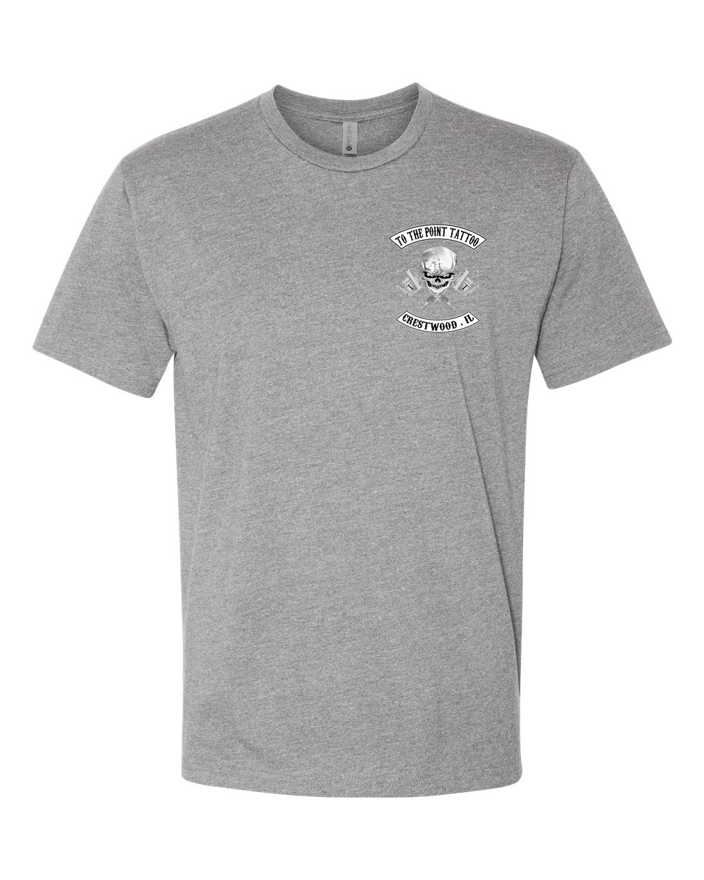 To The Point Tattoo "OG" shirt - Dark Heather Grey
