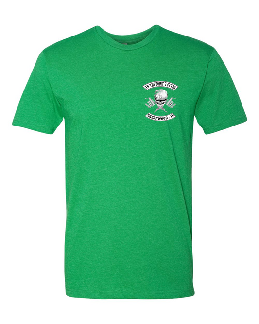 To The Point Tattoo "OG" shirt - Kelly Green