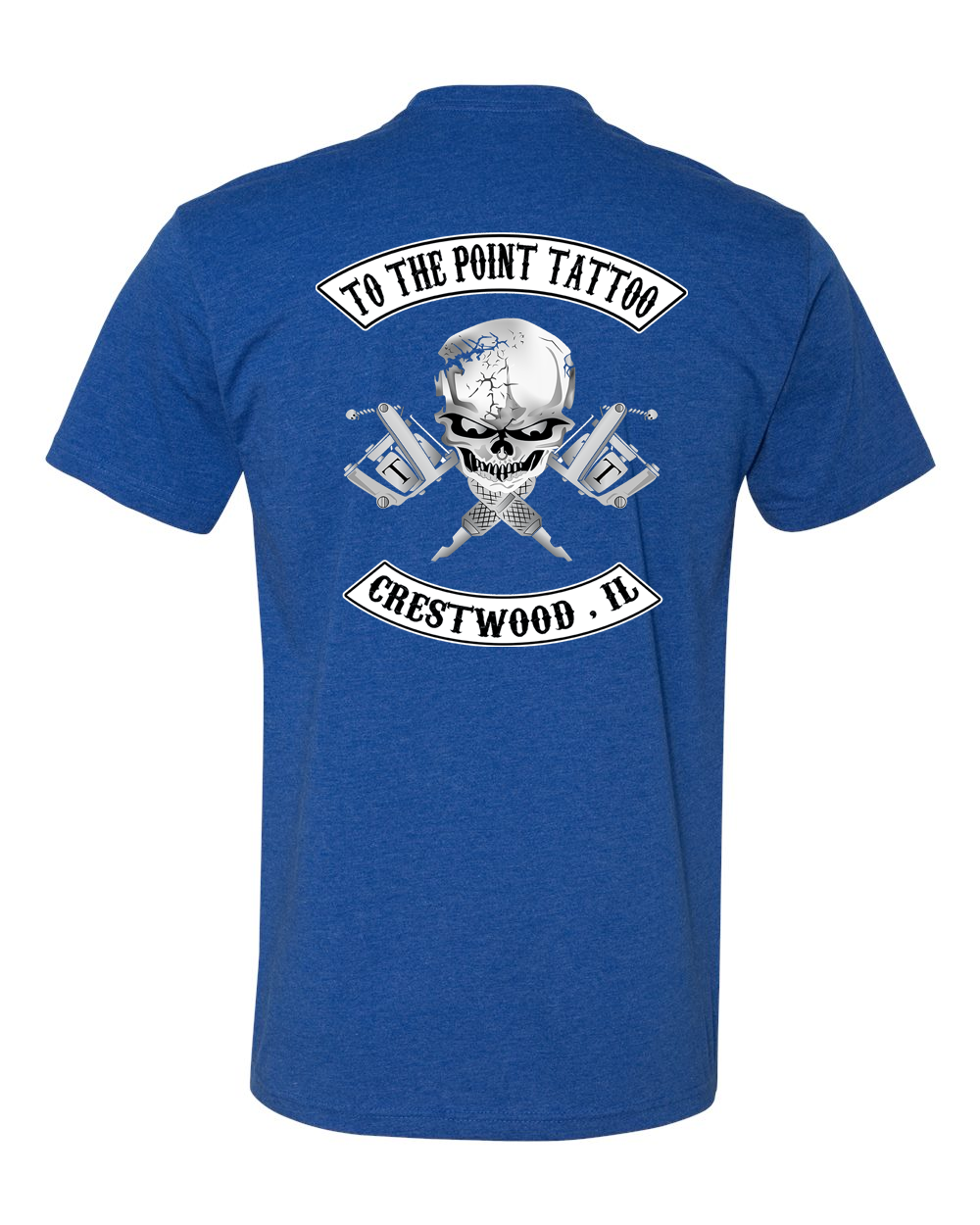 To The Point Tattoo "OG" shirt - Royal Blue