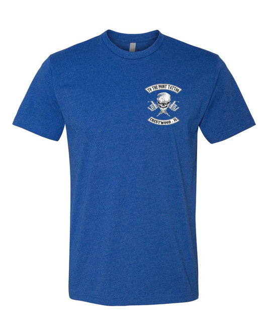 To The Point Tattoo "OG" shirt - Royal Blue