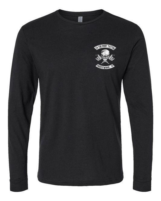 To The Point Tattoo "OG" Long Sleeve shirt - Black