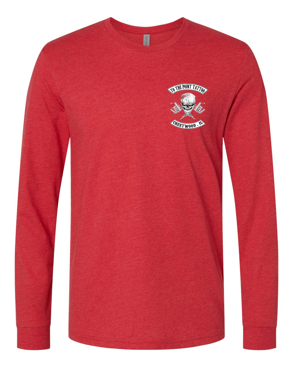 To The Point Tattoo "OG" Long Sleeve shirt - Red