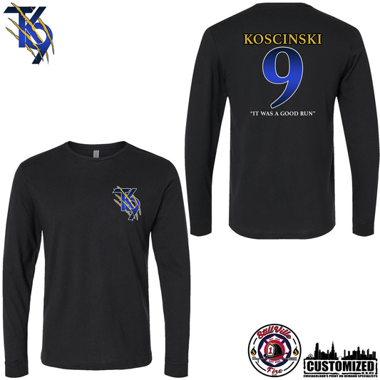 TK9 Next Level Long sleeve shirt - Black