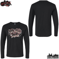 Big Al's Tattoo "Spray" Long sleeve  - Black