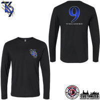 TK9 Next Level Long sleeve shirt "Style4" - Black