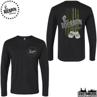 115 Bourbon Street Freedom Tribute Unisex Long Sleeve - Black