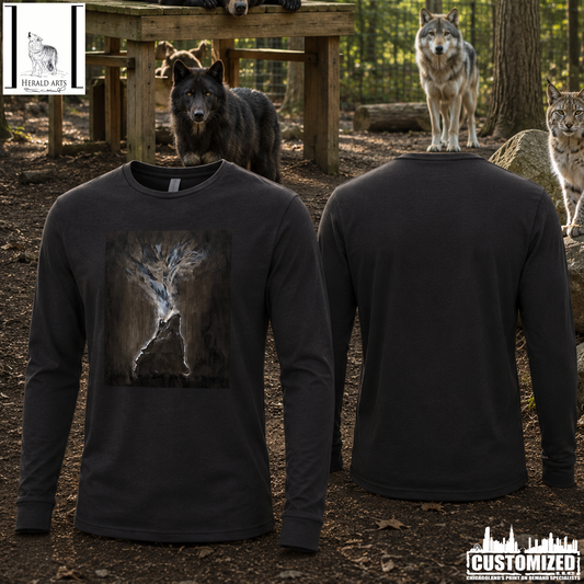 Herald Arts "Midnight's Breathe" Long Sleeve - Black