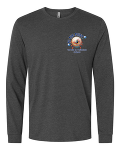 To The Point Piercing Studio Long Sleeve shirt - Charcoal