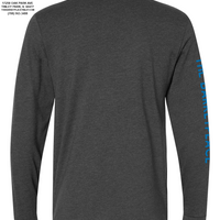 "All You Need Is Love And A Cat..." Long Sleeve - Charcoal
