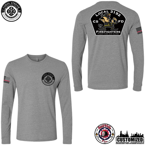 Carol Stream FD Long sleeve shirt - Dark Heather Grey