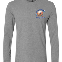 To The Point Piercing Studio Long Sleeve shirt - Dark Heather Grey
