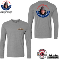 Instructor Tallman Memorial Long Sleeve Shirt - Dark Heather Grey