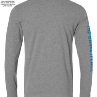 "All You Need Is Love And A Cat..." Long Sleeve - Dark Heather Grey