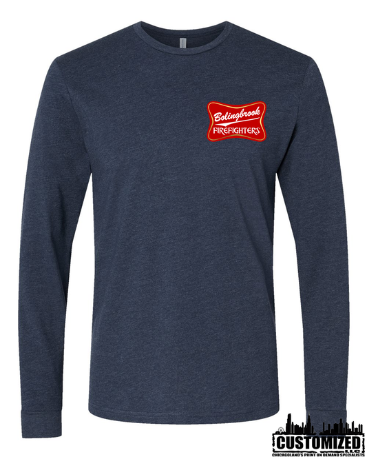Bolingbrook FD "Miller Style" Long Sleeve - Midnight Navy