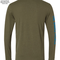 "All You Need Is Love And A Dog..." Long Sleeve - Military Green
