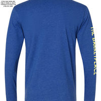 "Hold My Beer, I Need to Pet That Dog" Long Sleeve - Royal