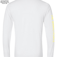 "Hold My Beer, I Need to Pet That Dog" Long Sleeve - White