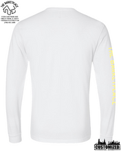 Load image into Gallery viewer, &quot;Get in Motherfluffer...&quot; Long Sleeve - White