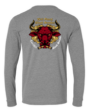 Load image into Gallery viewer, Bull Young Long Sleeve shirt - Dark Heather Grey