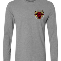 Bull Young Long Sleeve shirt - Dark Heather Grey
