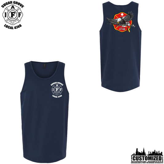 Sugar Grove L4748 Tank Top "Style1" - Navy