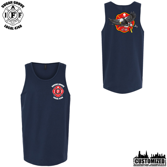 Sugar Grove L4748 Tank Top "Style2" - Navy