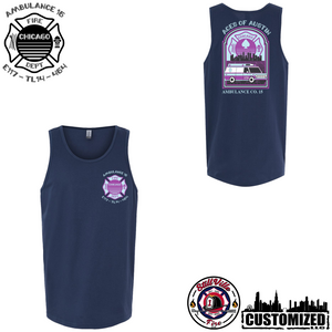 CFD Ambo Co. 15 "Summer Vibes" Gildan Tank - Navy