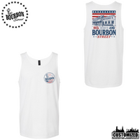 115 Bourbon Street America 250 Unisex Tank - White