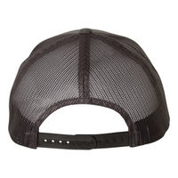 100 Club Embroidered Retro Trucker Hat - Charcoal