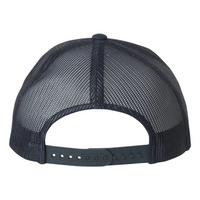 100 Club Embroidered Retro Trucker Hat - Navy
