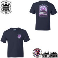 CFD Ambo Co. 15 "Summer Vibes" Youth Gildan shirt - Navy