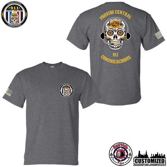 Proviso Central Comm. Gildan Short sleeve shirt - Dark Heather