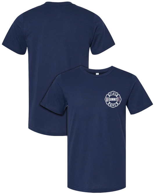 SFD Gildan Build-a-Short sleeve - Navy