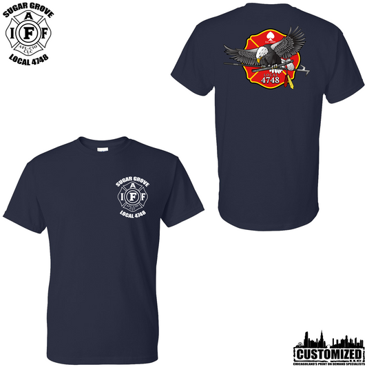 Sugar Grove L4748 Short Sleeve Shirt "Style1" - Navy