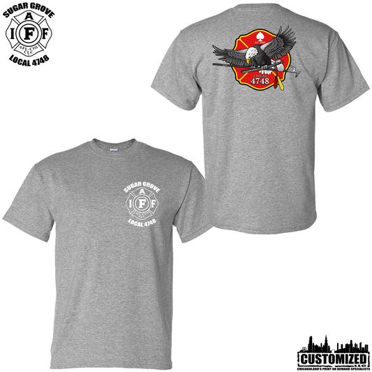 Sugar Grove L4748 Short Sleeve Shirt "Style1" - Sport Grey