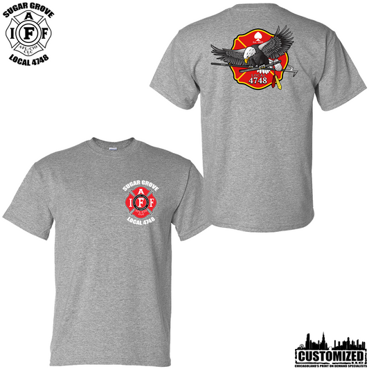 Sugar Grove L4748 Short Sleeve Shirt "Style2" - Sport Grey