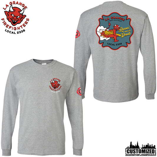 La Grange FD Duty Long Sleeve Shirt - Sport Grey