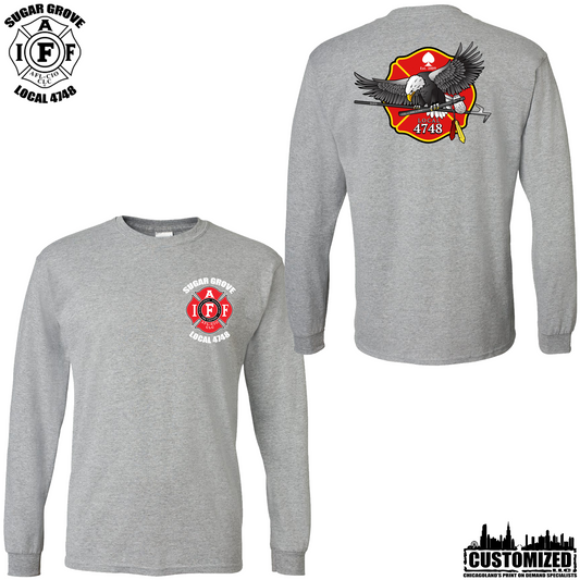 Sugar Grove L4748 Long Sleeve Shirt "Style2" - Sport Grey