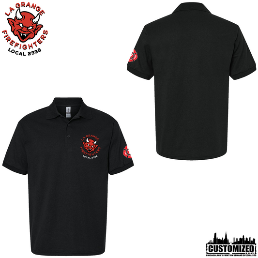 La Grange FD Duty Polo - Black