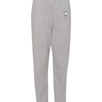 To The Point Tattoo "OG" Open-Bottom Sweatpants with Pockets - Athletic Heather