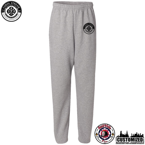Carol Stream FD Open-Bottom Sweatpants with Pockets 