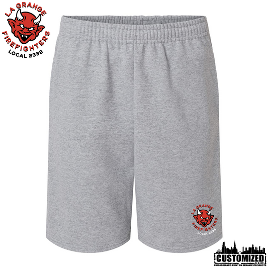 La Grange FD Fleece shorts with Pockets - Athletic Heather