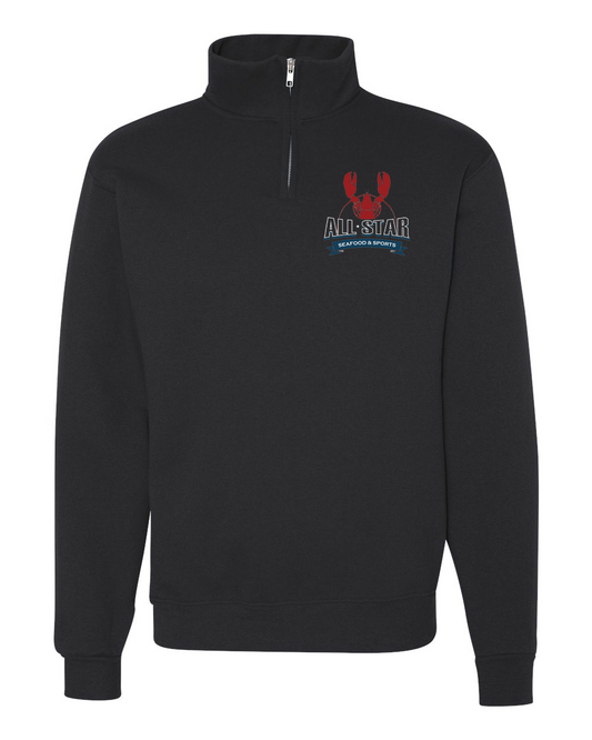 All Star S&S Unisex Quarter-Zip Sweatshirt - Blk