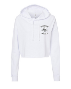 To The Point Tattoo "OG" Women's Crop Hoodie Style1 - White