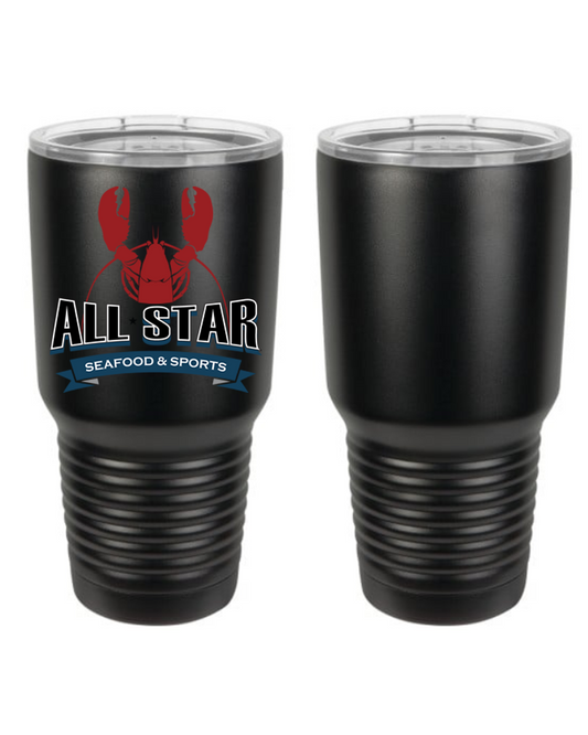 All Star S&S 30oz. Stainless Steel Tumbler - Black
