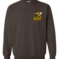Bee's Revenge "OG"  Hot Honey Crewneck - Dark Chocolate