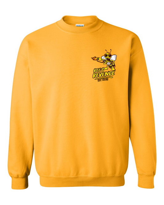 Bee's Revenge "OG"  Hot Honey Crewneck - Gold